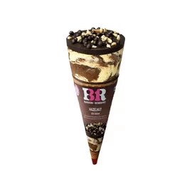 Baskin Robbins Hazelnut Rocher Ice Cream Cone