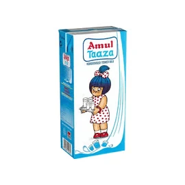 Amul Taaza Homogenised Toned Milk