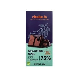 Choko La 75% Signature Noir Dark Chocolate