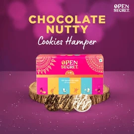 Open Secret Chocolate Nutty Cookies Gift Hamper (Assorted)